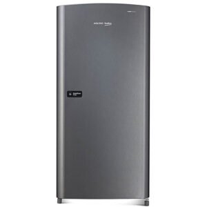 Voltas Beko 175 Litre 1 Star Single Door With Toughened Glass Shelves, Silver, RDC208E/D0XIR