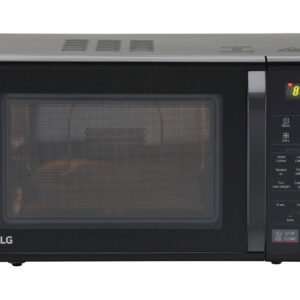 LG 21 L Convection Microwave Oven with Glass Door, 151 Auto Cook Menu, Quartz Heater, Health Plus Menu, Glossy Black,