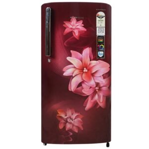 Voltas Beko RDC208E1/D0WSE0M0000GD 175 L Single Door Refrigerator | Direct Cool | Toughened Glass Shelves | Manual Defrost | Wine Finish