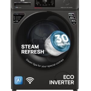IFB 7 kg Fully Automatic Front Load Washing Machine with In-built Heater Black  (SERENA OXN 7012 CMS)